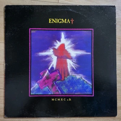 [EX/PROMO] Enigma - MCMXC a.D. (1991 Korea 1ST LP Vinyl) - Image 1 of 4