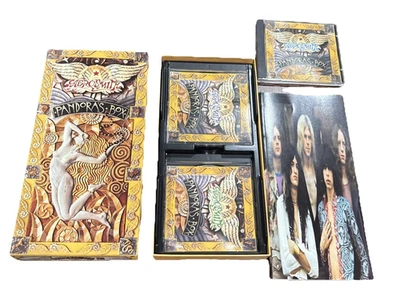 Pandoras Box Aerosmith Boxed 3 Disc CD Set 1991 w/ Box & Booklet 46209 Columbia — 第 1/4 张图片