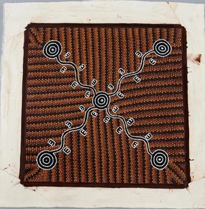 Possum Dream Painting Kathleen  Nungarrayi  Martin Aboriginal Artist Art - Picture 1 of 12