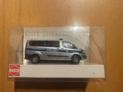 Busch 52414 Ford Transit Custom Bus Polizei Berlin Automodell 1:87 in OVP! - Bild 1 von 4