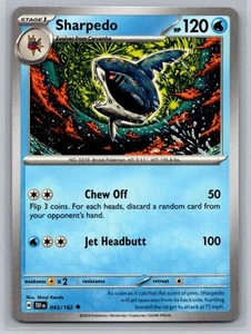 Sharpedo #043/162 SV05: Temporal Forces Uncommon - Pokemon Cards G36 - Picture 1 of 2