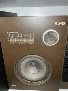 Lautsprecher Boxen B2410 RFT DDR - Bild 1 von 1