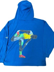 Vintage Bo Jackson Nike Hooded Shirt Xl Bo Knows 90s - Picture 1 of 3