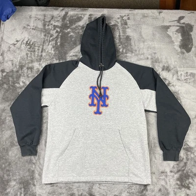 Sudadera con Capucha Bordada De Colección Años 90 Y2K Lee Sport New York Mets Dos Tonos ADULTO MEDIANA Foto 1 de 4