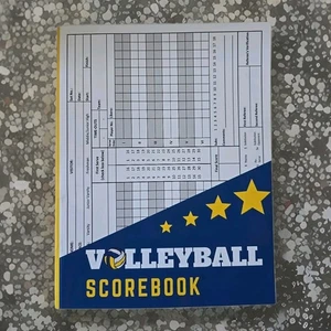 Volleyball Scorebook New Unused 110 Score Sheets - Picture 1 of 5