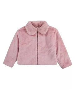Levi's X Clements Twins Faux Fur  Girls Jacket Size L - Picture 1 of 7