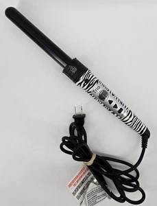 ISO Trio Pro Sin Clip 1" Rizador Varita Cebra Negra Funciona Trio-1 Ajuste Calor - Imagen 1 de 5