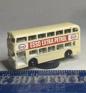 Matchbox Lesney Daimler Bus Series No 74 Esso Extra Petrol Cream Variant HTF - Picture 1 of 7