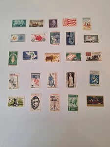 25 verschiedene zufällige Briefmarken postfrisch. Wie abgebildet. (1) - Bild 1 von 2