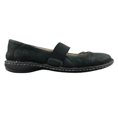 BOC Women's Size 7.5M Malinda Black Leather Closed Toe Mary Jane Casual Shoes - Image 1 of 4
