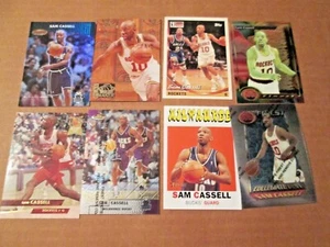  Lot of 46 w/rookies, inserts, & premiums Sam Cassell  - Picture 1 of 2