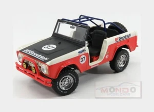 1:18 Greenlight Ford Bronco Open #37 Bfgoodrich 1966 Red White Black GREEN19037 - Picture 1 of 2