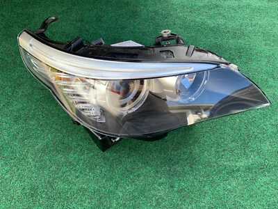 🛑08 09 10 宝马 E61 E61 528i 535i 550i 右乘客车头灯卤素原始设备制造商 — 第 1/4 张图片