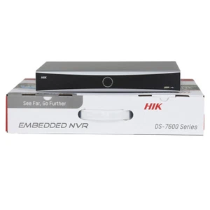 Hikvision 4Ch POE AI NVR DS-7604NXI-K1/4P 12MP 4K NVR 4 canali 4POE AcuSense US - Foto 1 di 16