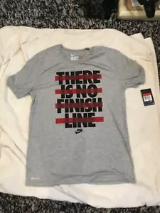 Nike There Is No Finish Line T Shirt Mens Sz. Medium - NWT - Picture 1 of 5