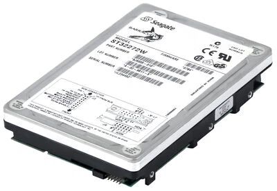 Hard Drive Seagate barracuda 4XL 2.26GB 7.2K Ultra Wide SCSI 3.5'' ST3 - Image 1 of 3
