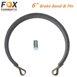 Banda de freno y pasador de 6" para Go-Cart ATV Minibike Tambor de freno Go Kart Mini Bicicleta - Imagen 1 de 4