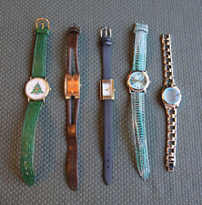Lot of 5 Fashion Watches ~ Nine West L.E.I. & More  FREE SHIPPING