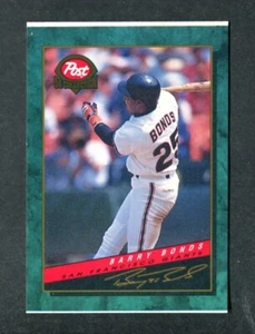 Barry Bonds Giants Blank Back PROMOTIONAL 1994 Post Cereal PROMO Baseball Card - Picture 1 of 2