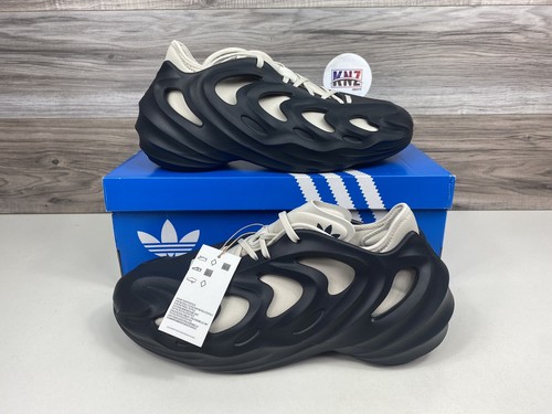 *Scarpe da uomo Adidas AdiFOM Q Carbon Black Tan Beige (HQ4324) Yeezy Like