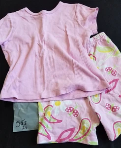 Girls 2 Pc Outfit - Sz 4, 4T, Pink, Floral, Kid Connection, Paisley, Summer - Picture 1 of 6