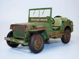 JEEP WILLYS US Army MILITARY POLICE version salie 1/18 - Picture 1 of 1