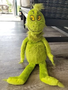 KOHLS CARES Dr Seuss GRINCH Plush 20" How the Grinch Stole Christmas 2010 Plush - Picture 1 of 3