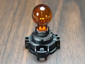 Genuine PHILIPS PY24W PGU20-4 12190 lamp Amber Bulb PGU20-4 turn singal light - Foto 1 di 2