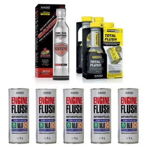 XADO Anwendungs Set: 2x  Motor Reiniger + 5L Spülöl  + Verschleiß Schutz Additiv - Bild 1 von 12