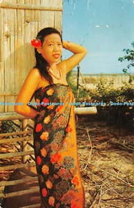 R379232 Malaya A Malay Girl Malayan Color Views - Picture 1 of 4