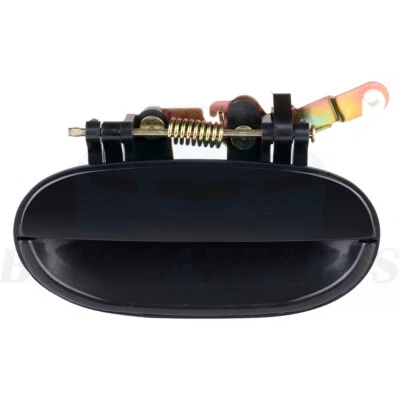 1Pc Door Handle For 1995-1997 Hyundai Accent Black Exterior Rear Left Side 77496 Foto 1 de 4