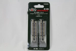 NEW Kato 62mm Bumper Type A (2 7/16") [2 pcs] UniTrack N Scale 20-046 - Picture 1 of 4