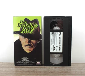 The Invisible Ray 1936 VHS Tested! Boris Karloff Bela Lugosi Cult Sci-Fi Horror - Imagen 1 de 6