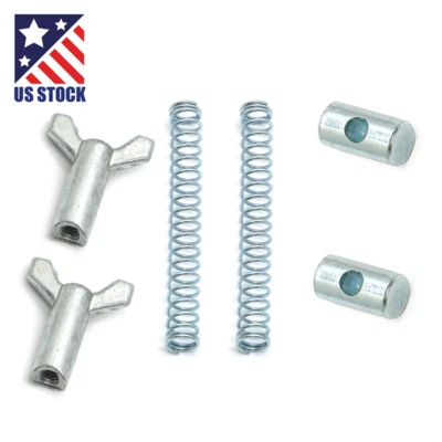 US 2X For Honda TRX 300 250 TRX200 Rear Brake Nut Adjuster Arm Joint&Spring Kit - Image 1 of 4