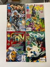 X-Men Comic Lot Storm 1 2 3 4 1-4 VF+ Bagged 1996