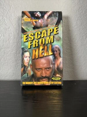 Escape From Hell VHS Troma 1980 Women In Prison Exploitation Movie Foto 1 de 4