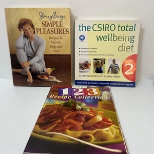 Diet Bundle x3 CSIRO Total Wellbeing Diet Book 2, Jenny Craig & Weight Watchers - Bild 1 von 22