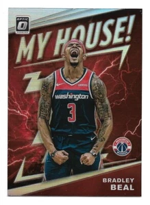 Bradley Beal 2019-20 Panini Donruss Optic My House Silver Prizm #14 Wizards - Imagen 1 de 2