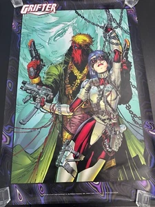 SELTENES GRIFTER ONE SHOT POSTER 1994 * WILDCATS * JIM LEE 24 x 36 WILDSTORM BILD - Bild 1 von 4