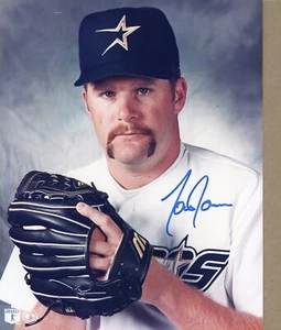 Todd Jones Autographed 8x10 Houston Astros Rare Free Shipping #1 - Picture 1 of 1