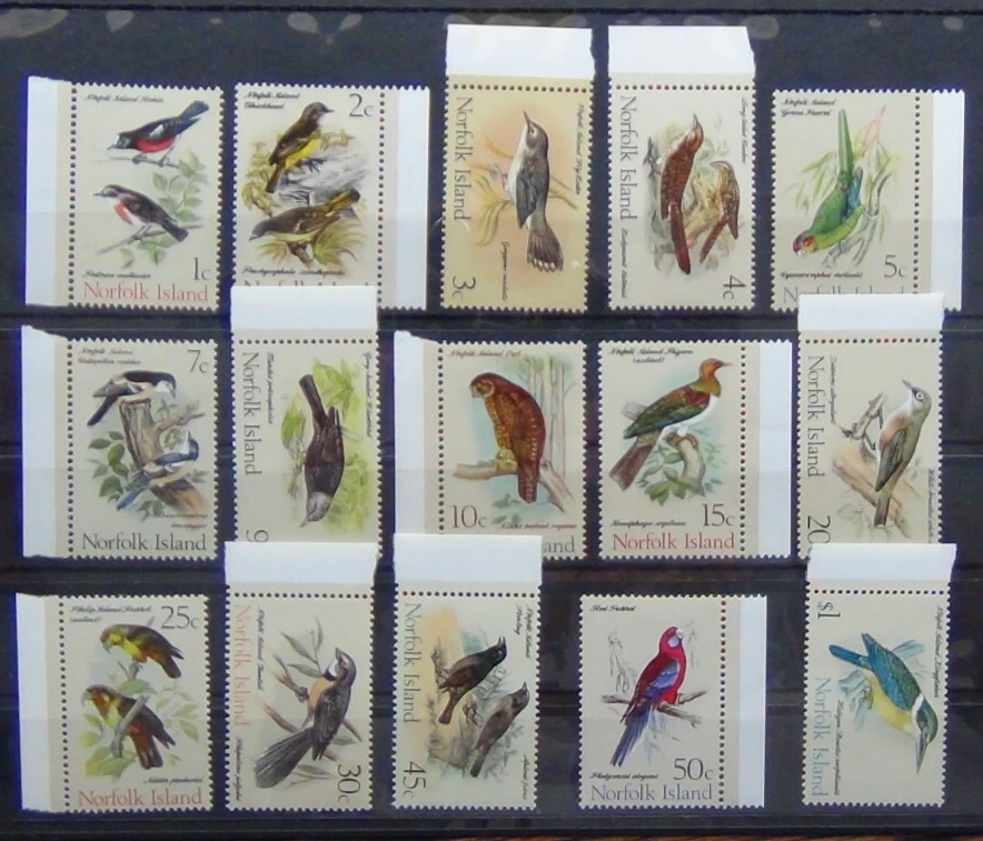 Norfolk Island 1970 Birds set a $1 MNH Foto 1 de 1