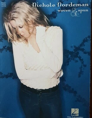 Nicole Nordeman Woven & Spun Piano Guitar Vocal Sheet Music Book  - Image 1 of 4