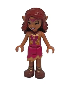 LEGO Elves Azari Firedancer - Magenta Gold Minifigure ELF036 - From 41185 41186 - Picture 1 of 2