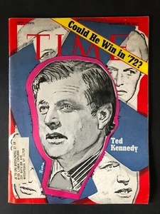 Time Magazine November 29 1971 Ted Kennedy - Picture 1 of 2
