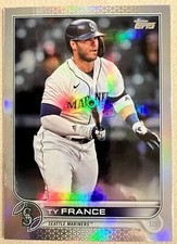 2022 Topps Series 1 Rainbow Foil Ty France #327 Seattle Mariners