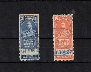 CANADA. DOS POLIZAS DE 75 CT Y 2 DOLARES - Bild 1 von 1
