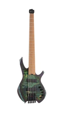 Bajo Cort SPACE5SDG Artisan Series Space 5 (5 cuerdas). Star Dust Green Foto 1 de 3