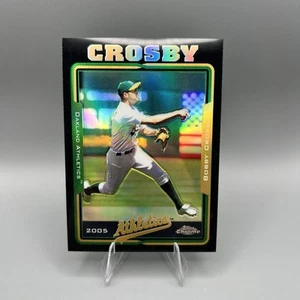 2005 Topps Chrome - Black Refractor #169 Bobby Crosby /225 Athletics - Bild 1 von 2