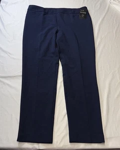 NWT Zac & Rachel Women Slim Leg Pants Blue Size 16 - Picture 1 of 10