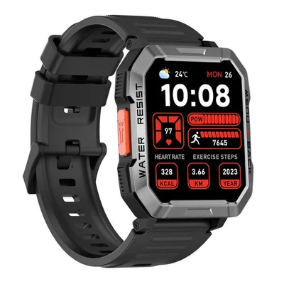 Blackview Military Smart Watch(Answer/Make Call)Rugged Tactical Fitness Tracker